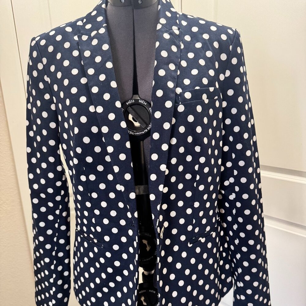 Tommy Hilfiger Women's Polka Dot Jacket Size 6